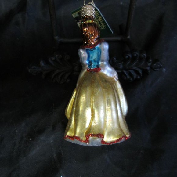 MERCK FAMILY'S OLD WORLD CHRISTMAS PRINCESS GLASS ORNAMENT WITH TAG - Picture 4 of 8